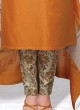 Classic Orange Color Pant Style Suit